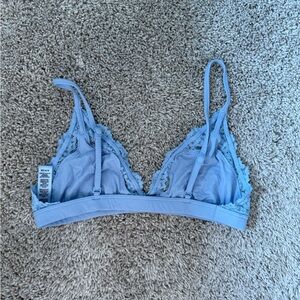 SKIMS Sky Blue Lace Bralette